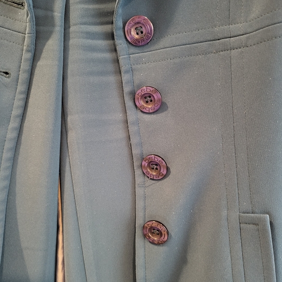 Bebe Pants Suite. Pants Size 2 . Suite Size 4 - Picture 4 of 12